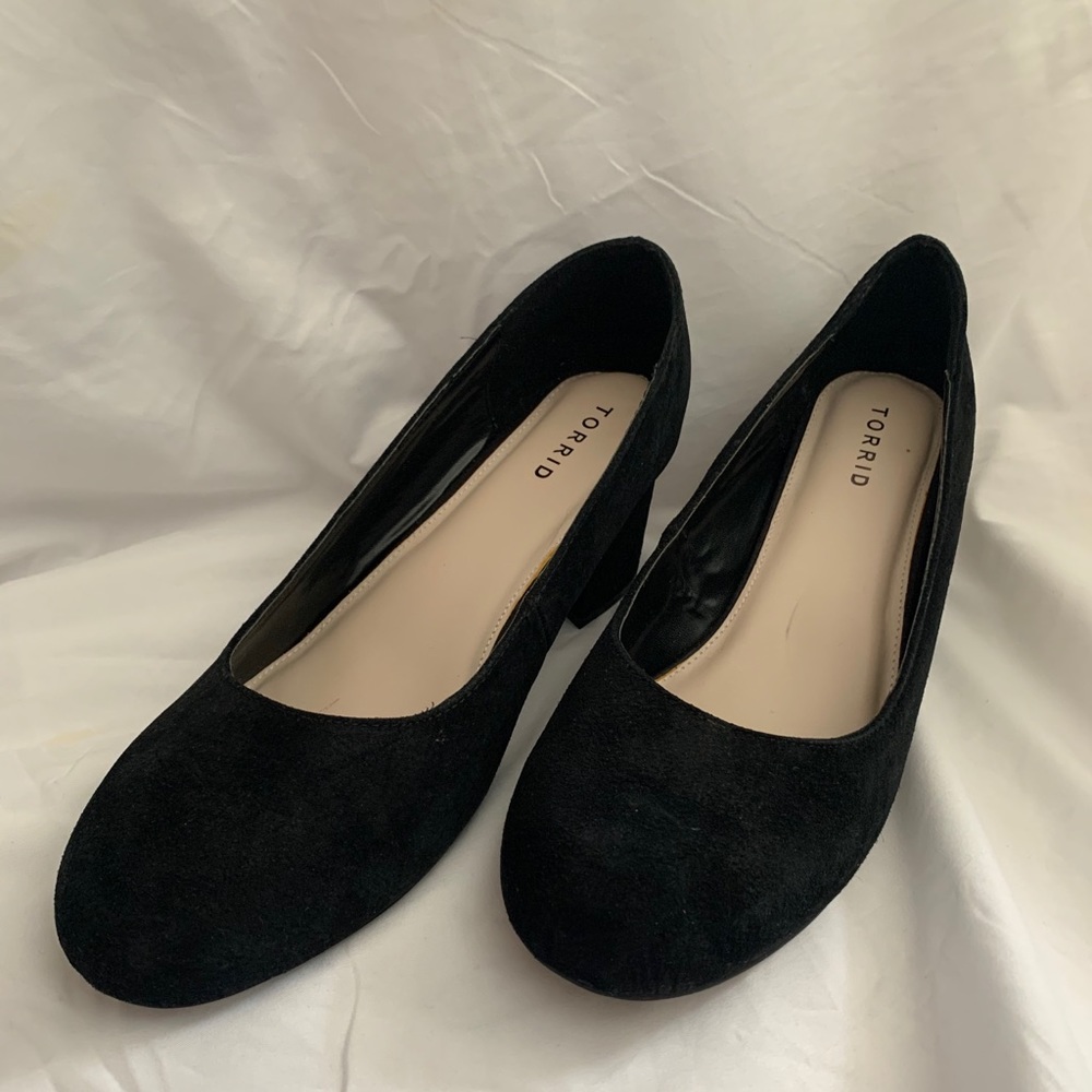 11.5W Torrid Micro Suede Pumps